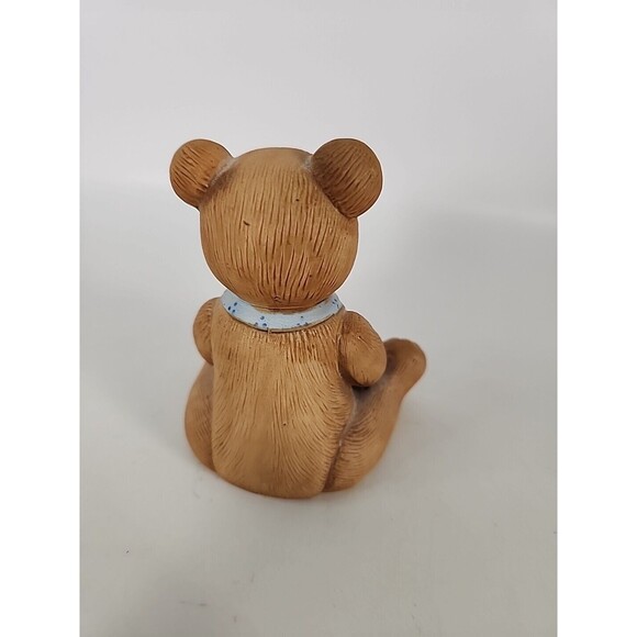 HOMCO CERAMIC BEAR BOY w/HONEY POT & GIRL w/APPLE BASKET FIGURINES #1405 - Picture 12 of 15